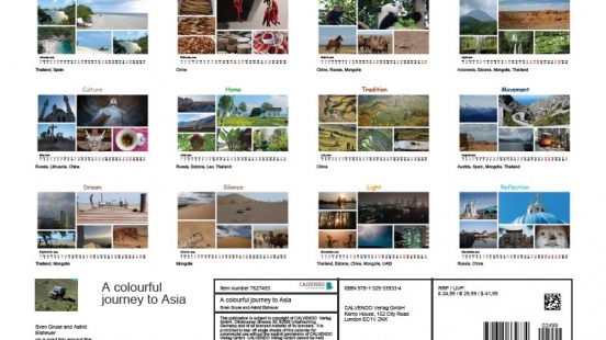 13 Index Calendar A Colourful journey to Asia 2019